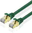 TNP Cat6 Ethernet Patch Cable (10 Feet) - Professional Gold Plated Snagless RJ45 Connector Computer Networking LAN Wire Cord Plug Premium Shielded Twisted Pair (White)