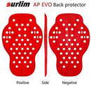 Surlim Back Protector CE Insert Armor Motorcycle Jacket Replacement Pads