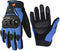 Street Bike Full Finger Motorcycle Gloves 09 (Large, black)