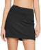 Cityoung Women's Casual Pleated Tennis Golf Skirt with Underneath Shorts Running Skorts