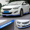 Front Lip ,HengJia Auto Parts 2.5m/8.2ft Car carbon fiber front lip,Front Bumper Lip ,Carbon Lip ,Side Skirt, front lip spoiler 100% waterproof protection(Carbon black)