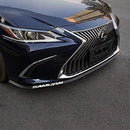 Front Lip ,HengJia Auto Parts 2.5m/8.2ft Car carbon fiber front lip,Front Bumper Lip ,Carbon Lip ,Side Skirt, front lip spoiler 100% waterproof protection(Carbon black)