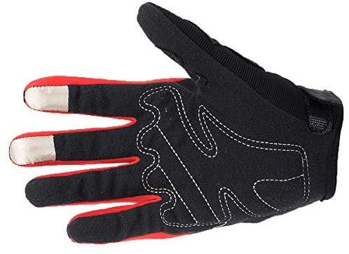 ATV Motocross Dirt Bike Motorcycle Powersports Street Bike Racing Gloves 02 (S, 12 Black)