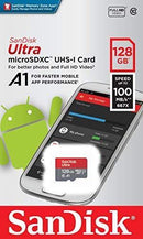 SanDisk 512GB Ultra MicroSDXC UHS-I Memory Card with Adapter - 100MB/s, C10, U1, Full HD, A1, Micro SD Card -  SDSQUAR-512G-GN6MA