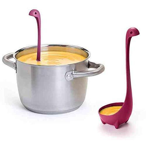 Spoon Set, Pasta Noodles Colander Spoon+ Colander Spoon+ Soup Ladle+Baby Tea Infuser, Family Kitchen Gadget