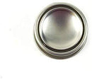 25 Pack: Large Cabinet Hardware Knob in Satin Nickel with Backplate