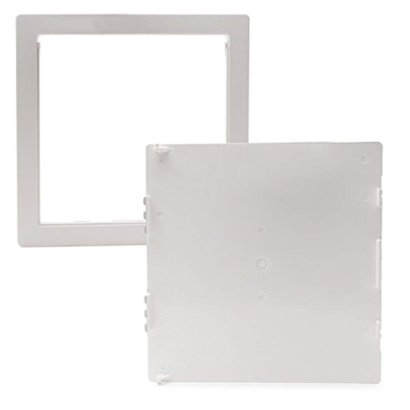 Plumbing access panel - Access panel - 12x12 inch - Access door - With Removable Hinged Door. Durable Plastic - Drywall access panel