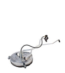 Erie Tools 21" Stainless Steel Flat Concrete Deck Patio Surface Cleaner 4000 PSI Max for Hot and Cold Water Power Pressure Washer