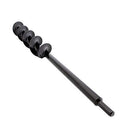 7Penn Garden Plant Flower Bulb Auger 3in x 12in Rapid Planter – Post or Umbrella Hole Digger for 3/8in Hex Drive Drill