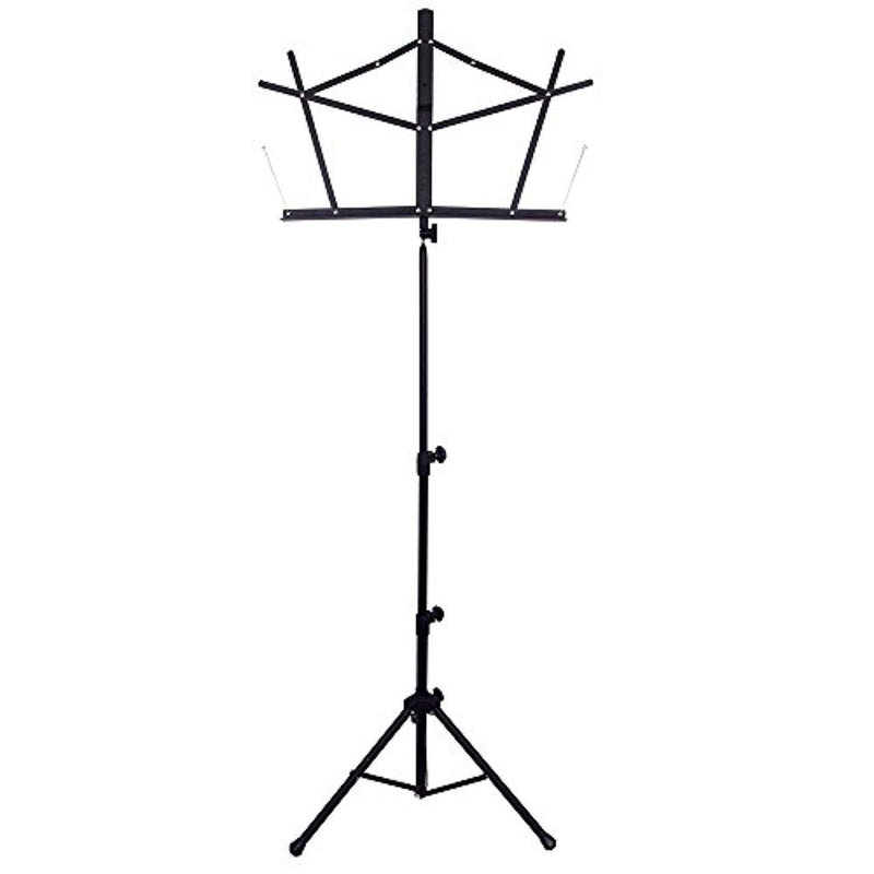 GLEAM Music Stand Bold Pipe Folding Music Holder with Carrying Bag Quantity