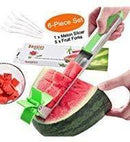 Watermelon Slicer, Forno Melon Cutter Windmill Watermelon Cutter Cuber Stainless Steel Melon Slicer Cutter Tool