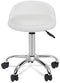 Adjustable Hydraulic Rolling Swivel Salon Stool Chair Tattoo Massage Facial Spa Stool Chair with Back Rest (PU Leather Cushion) (1PCS)