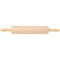 15-Inch Long Wooden Rolling Pin, Hardwood Dough Roller With Smooth Rollers for Baking Bread, Pastry, Cookies, Pizza, Pie, and Fondant