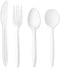 PlastX Cutlery 1000 Count Disposable Plastic White Forks, Great For Every Day, Home, Office, Party, or Restaurants,
