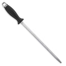 10 Inch Carbon Steel Knife Sharpening Rod - Cut Resistant Gloves Included