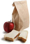 Green Direct Perfect Durable Brown Paper Lunch Bags Size Medium for All Ages (Pack of 100)