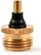 Camco Heavy Duty Brass Blow Out Plug - Helps Clear the Water Lines in Your RV During Winterization and Dewinterization (36153)