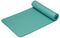 Gaiam Essentials Thick Yoga Mat Fitness & Exercise Mat with Easy-Cinch Yoga Mat Carrier Strap (72"L x 24"W x 2/5 Inch Thick)