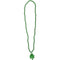 24 St Patricks Day Necklaces with Shamrock Medallion St Patricks Day Party Favors St. Patrick's Green Necklace Accessories