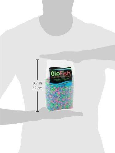 GloFish Aquarium Gravel, Fluorescent Colors, 5-Pound