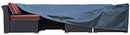 Patio Furniture Set Cover Outdoor Sectional Sofa Set Covers Outdoor Table and Chair Set Covers Water Resistant Heavy Duty 128" L x 83" W x 28" H