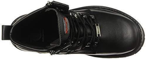 Milwaukee Motorcycle Clothing Company Trooper Leather Men's Motorcycle Boots (Black, Size 10D)