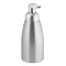 mDesign Modern Metal Foaming Soap Dispenser Pump Bottle for Kitchen Sink Countertop, Bathroom Vanity, Utility/Laundry Room, Garage - Save on Soap - Rust Free Aluminum - 4 Pack - Brushed/Silver