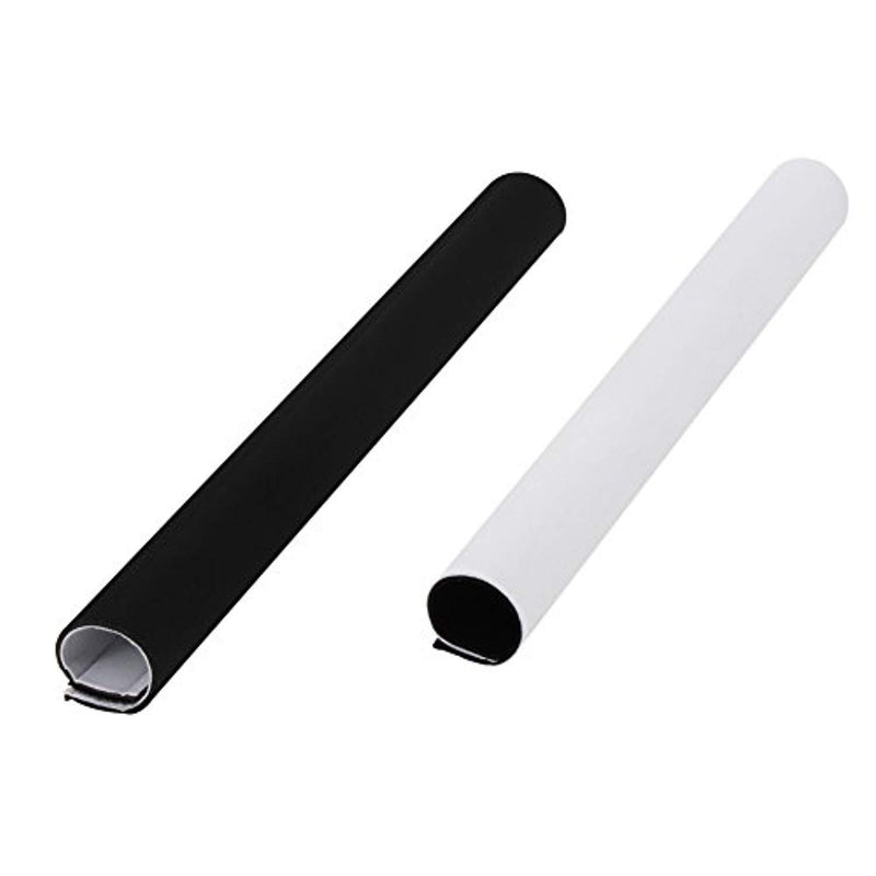 Kootek 59 Inch Cable Management Neoprene Cord Cover Sleeve for Desk TV Computer Home Theater