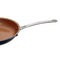 9.5” Non-Stick Ceramic Frying Pan, Oven Safe Copper Frying Pan, Dishwasher Safe, Scratch Proof, Ceramic Titanium Blend, Copper Colored