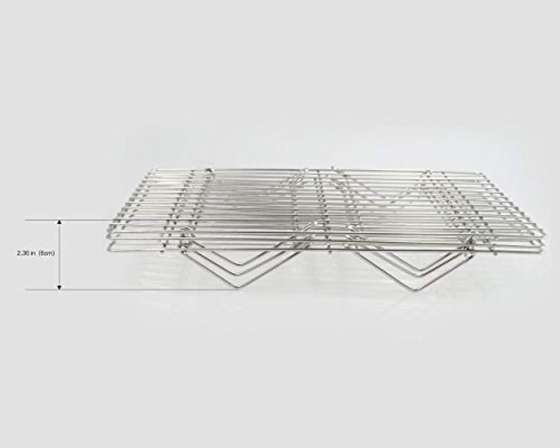 Surpahs 304 Grade Stainless Steel 3-Tier Stackable Cooling Rack Set