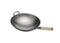 Pow Wok Stir Fry Pan - Hand Hammered Carbon Steel (14 inch, Round Bottom)