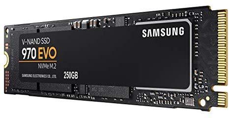 Samsung 970 EVO SSD 1TB - M.2 NVMe Interface Internal Solid State Drive with V-NAND Technology (MZ-V7E1T0BW), Black/Red