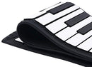 Tomsenn 88 Keys Professional Silicon rubber midi Flexible Roll up Electronic Piano Keyboard with louder speaker,for windows.