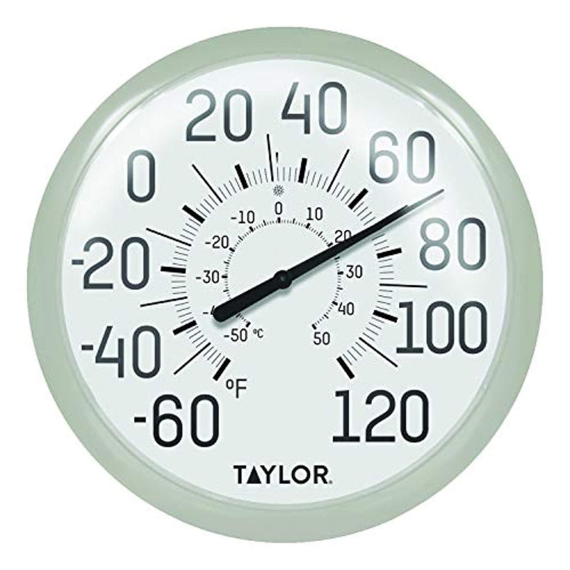 Taylor Precision Products 6700SV Big & Bold Thermometer, 13.25" Silver