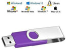 4GB Memory Stick USB 2.0 Flash Drive 10 Pack Bulk Thumb Drives 4 GB Portable Swivel Data Sticks Zip Drive Green PenDrive Jump Drive for Data Storage by FEBNISCTE