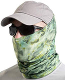 Aqua Design Fishing Hunting Masks Neck Gaiters for Men and Youth: UPF 50+ Sun Mask Protection: Camo Half Face Cover Balaclava Bandana