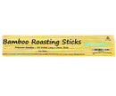 Bamboo Marshmallow Smores Roasting Sticks 30 Inch 5mm Thick Extra Long Heavy Duty Wooden Skewers, 100 Pieces. Perfect for Hot Dog Kebab Sausage Veggies 100% Biodegradable. Great Campfire Accessories