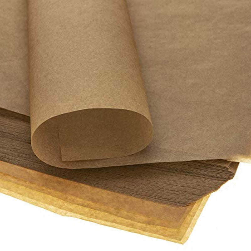 ZeZaZu Parchment Paper Sheets for Baking - MADE IN EUROPE - Precut 12x16 inch (100 Sheets) -RECLOSABLE PACK- Exact Fit for Half-Sheet Baking Pans, Unbleached, Non-stick, Dual-Sided Siliconized Coating