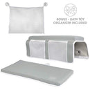 LEAN ON US Elbow Rest & Kneeling Pad for Bathtub: Baby Bath Comfort Kneeler & Arm Cushion