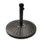 Sunnyglade 18"" 30.2-lbs Outdoor Living Heavy Duty Round antiqued Patio Umbrella Base (Bronze)