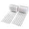 Sticky Back Coins Clear Dots Hook and Loop Self Adhesive Dot Tapes 3/4" Diameter 1000pcs(500 Pair) - White
