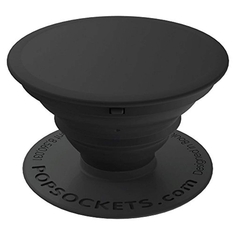 PopSockets: Collapsible Grip & Stand for Phones and Tablets - Black