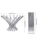 Gecter Foldable Rotation Fruit Basket, Decorative Fruit Bowl with Unique Design and Anti Rust Stainless Steel, 15"x10" Modern Fruit Stand Storage Kitchen for Orange Banana Apple Grapes