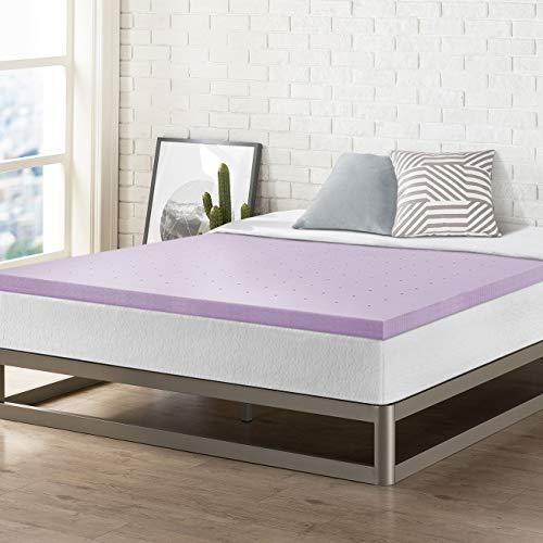 Best Price Mattress 2 Inch Memory Foam Bed Topper with with Lavender Cooling Mattress Pad, Twin Size,