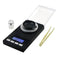 TedGem Digital Milligram Scale 50 X 0.001g - Reloading Jewelry Scale Digital Weight Mini LCD Pocket Lab Scale with Calibration Weights Tweezers and Weighing Pans（Include 2 Batteries)