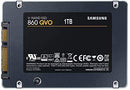 Samsung 860 QVO 1TB Solid State Drive (MZ-76Q1T0) V-NAND, SATA 6Gb/s, Quality and Value Optimized SSD