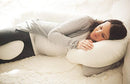 Leachco Snoogle Pregnancy/Maternity Total Body Pillow, Ivory