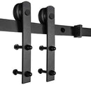 U-MAX 6 Ft Sliding Barn Door Hardware Kit -Heavy Duty Sturdy, Smoothly and Quietly -Easy to Install - Fit 36"-40" Wide Door Panel (I Shape Hanger)