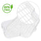 Food Dehydrator Machine, BPA Free Drying System With Nesting Tray - For Beef Jerky Preserving Wild Food and Fruit Vegetable Dryer in Home Kitchen (Button/ 7-Tray)