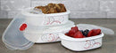 Corelle Coordinates by CulinWare 6-Piece Microwave Cookware, Steamer and Storage Set, Splendor